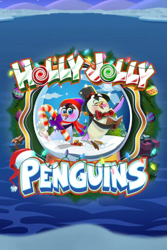 Играть Holly Jolly Penguins без регистрации | Вулкан Неон бесплатные игры